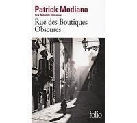 Patrick Modiano – Rue des boutiques obscures – Roman – Gallimard Poche