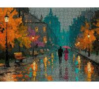 Rue des Couples, Puzzle 3000 Pieces Adultes, Jigsaw Bois LDYQS4-496 | Impossible Difficile Puzzle, Défi et Complexe Jeu éducatif Défi Jouets, Loisirs Créatifs, Décoration Murale et Cadeau