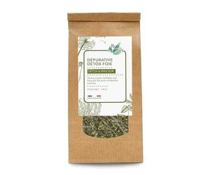 RUE DES PLANTES - Tisane Dépurative Détox Foie 100g | Infusion Naturelle pour la Santé du Foie