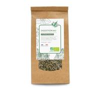 RUE DES PLANTES - Tisane Digestion Bio 100g | Fenouil, Mélisse, Anis Vert et Origan pour Soutenir une Digestion Saine et Équilibrée