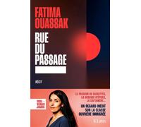 Rue du passage - Fatima Ouassak - Lattes - broché - Essai