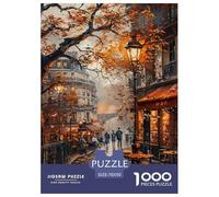 Rue Paris Automne 1000 Pièces Puzzle Adultes Puzzles Décoration D Intérieur Jeu De Créatif Classiques pour Créatif 70x50cm/1000pcs