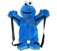 rue sésame Macaron le glouton sac à dos 3D bleu 60 cm Cookie Monster