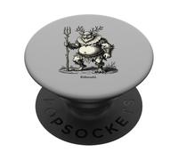 Rübezahl Le Curieux Gardien des chemins oubliés PopSockets PopGrip Adhésif