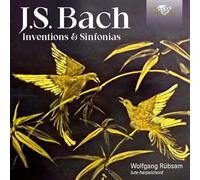 Wolfgang Rübsam – J.S. Bach : Inventions & Sinfonias – Edel