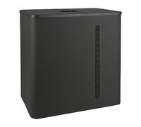RUECAB - Boite à granules,coffre à pellets - Contenance: 70L - Avec couvercle - Matière: Acier - Dimensions: 51x51.5 x31 cm - Forme rectangulaire - Stock 3 sacs de granulés de 15kg