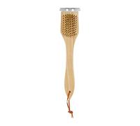 RUECAB - Brosses à Barbecue, Produits de Nettoyage pour Barbecue - Brosse de Nettoyage pour Barbecue et plancha, Grattoir pour plancha, Brosse Grille Barbecue 2 en 1 - Brosse Poils en Laiton