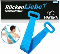 RückenLiebe Brosse à dos Brosse à corps Frotteur Massage Brosse de douche en silicone 76cm