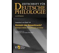 Rückkehr des Ressentiments?: Stereotype in Medien, Kulturphilosophie und Literatur