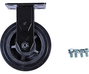 Rueda fija para carro de taller P45 con tornillos