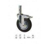 WOLFPACK 11110155 Roue d'échafaudage industriel, Cranberry