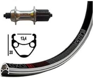 RUEDA TR.700C WINORA EXAL XR-1 SH.TIAGRA QR PLATA