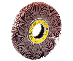 Ruedas abrasivas de láminas Tipo: SM 611 Tipo de soporte: tejido Diámetro 1 x diámetro 2 x altura x vástago en mm: 250 Grano: 80 - Unid: 1