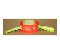Rüdemeister - Collier suédois Premium Biothane 5 cm fermeture élastique Jaune 54cm