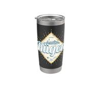 Rügen design vintage étoile de mer île de la mer Baltique Gobelet isotherme en acier inoxydable double paroi