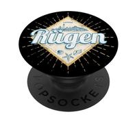 Rügen Design Vintage étoile de mer île de la mer Baltique PopSockets PopGrip Adhésif