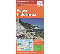 Rügen - Hiddensee 1 : 50 000 Rad- und Wanderkarte: GPS geeignet, Erlebnis-Tipps auf dem Kartenblatt
