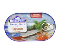Rügenfisch Filet de hareng en sauce tomate e 200g