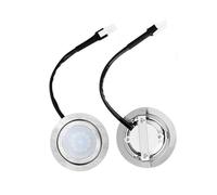 ruehalf 2pièces Ampoules de hotte de Cuisine, lumière LED de Remplacement de hotte de Cuisine en Acier Inoxydable, lumière de hotte de Cuisine encastrée