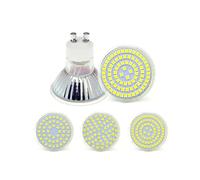 ruehalf Ampoule LED E27 GU10 MR16, Lampe Spot 110v 220v 4w 6w 8w, Remplacement de Lampe halogène en Cristal 60W 80w 3000K 4000K 6000K, 4 pièces (Color : Warm White 3000k, Size : 220V MR16_6W)