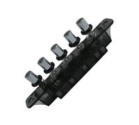 ruehalf Capot 5 boutons bouton de commutation accessoires universels panneau de commande de commutateur(Black)