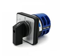ruehalf Commutateur électrique à came rotative, 2/3/4 positions, 8 bornes, 500V, 32a, bouton LW28-32 (Color : 12)