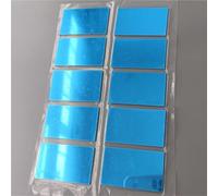 RUEHALF Miroirs de Surface avant de petite taille, 2 pièces, haute réflectivité for projecteurs, Scanners, Instrument optique de précision, accessoires de bricolage(39x32mm,3mm)