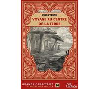 RUELAPLACE voyage au centre de la terre - grands caracteres, edition accessible pour les malvoyants