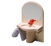 Rülke 22642 Jouet en Bois pour poupée Rouge