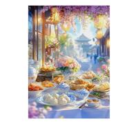 Ruelle Gourmande Puzzle Mini 1000 Pièces pour Adultes