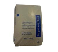 RUEMAR Chlorure de magnésium 25 kg de flocons de sable | Épandeur de magnésium pour déshumidificateurs | Respectueux des animaux pour pattes et terrains d'équitation | Sel de déneigement pour pierres