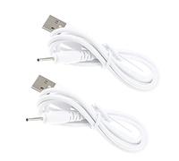 RuenTech 2.0mm Remplacement USB DC Chargeur Adaptateur Câble d'alimentation DC 5V Source de Charge pour Compatible avec Tige 2.0mm Jack Tablette Stylo Câble de Charge (Lot de 2)