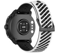 RuenTech 22 mm Bracelets de montre Compatibles avec Suunto Race 2/Race/Race S/Run/Vertical/9 Peak Pro/9 Peak/5 Peak Bracelet, Bracelet en silicone souple de sport pour accessoire de montre