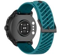 RuenTech 22 mm Bracelets de montre Compatibles avec Suunto Race 2/Race/Race S/Run/Vertical/9 Peak Pro/9 Peak/5 Peak Bracelet, Bracelet en silicone souple de sport pour accessoire de montre
