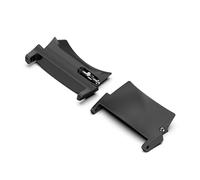 RuenTech Adaptateur de bracelet de montre pour Oneplus Watch 2/3/2R/Oppo Watch X/X2 - Connecteur de bracelet de montre 22 mm - En acier inoxydable - Noir