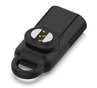 RuenTech Adaptateur de chargeur USB de type C - Convertisseur de câble de charge - Pour casque Suunto Wing (HS231) - Noir