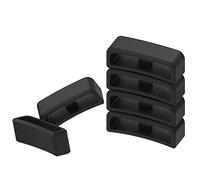 Ruentech Bague de Fermeture en Silicone pour Bracelet compatible avec garmin Vivoactive HR Bracelet de Montre en Forme de nœud compatible avec garmin Vívoactive HR Sport GPS, 10-pcs