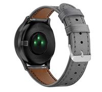 RuenTech Bracelet compatible avec Garmin Vivomove 3 / Vivomove Style / Vivomove Luxe / Venu Bracelet de rechange en cuir 20 mm
