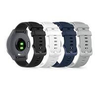 RuenTech Bracelet de 22 mm compatible avec les bracelets Polar Grit X/Grit X Pro/Grit X Pro Titanium - Bracelet de en silicone souple pour remplacer le bracelet de montre Polar Vantage M/Vantage M2