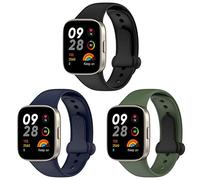 RuenTech Bracelet de rechange, compatible avec Xiaomi Mi Watch Lite 3/Redmi Watch 3, Xiaomi Mi Watch Lite 3, Size L