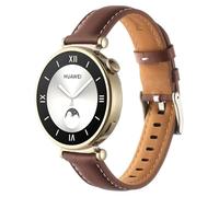 RuenTech Bracelet de rechange en cuir véritable souple compatible avec Oneplus Watch 3 43 mm, 18 mm pour montre connectée Oppo Watch X2 Mini, Mittelgroße, Cuir, Pas de gemme