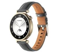 RuenTech Bracelet de rechange en cuir véritable souple compatible avec Oneplus Watch 3 43 mm, 18 mm pour montre connectée Oppo Watch X2 Mini, Mittelgroße, Cuir, Pas de gemme