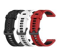 RuenTech Bracelet de Rechange en Silicone 22 mm pour Coros Pace 3/Apex 2 Pro/Apex Kilian - Bracelet de Montre Intelligente Souple et Durable