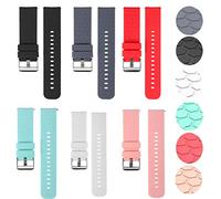 Ruentech Bracelet de Rechange en Silicone Compatible avec Garmin Vivoactive 4s/Vivomove 3s Compatible avec Montre Intelligente Vivoactive 4s/Vivomove 3s