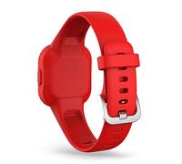 Ruentech Bracelet de rechange en silicone pour enfant Garmin Vivofit JR 3 2020 - Petit et grand (rouge)