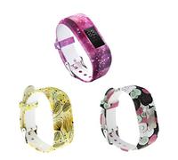 Ruentech Bracelet de rechange en silicone pour Garmin Vivofit Jr 2/JR/Vivofit 3 enfants