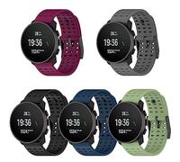 RuenTech Bracelet de rechange en silicone souple de 22 mm pour Coros Apex 2 Pro/Apex 2 Pro Kilian/Apex Pro/Apex 46 mm/Pace 3 Sport