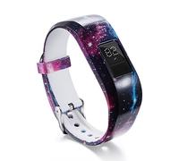 Ruentech Bracelet de rechange pour capteur d’activité enfant Garmin Vivofit jr. 2 - Réglable, en silicone, avec différents motifs