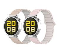 RuenTech Bracelet de rechange pour Oneplus Watch 3 43 mm, bracelet de 18 mm, pour montre connectée Oppo Watch X2 Mini, Mittelgroße, Silicone, Pas de gemme