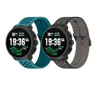 RuenTech Bracelets de montre de 22 mm compatibles avec Suunto Race 2/Race/Race S/Run/Vertical/9 Peak Pro/9 Peak/5 Peak Bracelet de sport en silicone souple pour Suunto Smart Watch, Mittelgroße